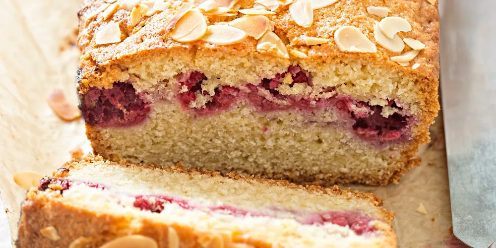 Raspberry, Lemon, Yoghurt Tea Loaf Recipe